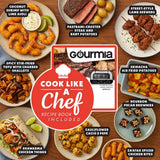 Gourmia Indoor Pizza Oven Air Fryer Toaster 1800W Countertop