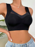 Women's Seamless Bra Sports Bra Top Support Comfortable Underwear Bra Yoga Fitness Back Vest Bra R044