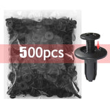 Car Bumper Fender 8mm Hole 1000/500/50Pcs Plastic Rivets Fastener Screw Door Trim Panel Retainer Fastener Clips Car Accessories