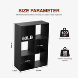 JHK 9 Cube Storage Organizer Bookcase