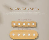5 or 10pcs/set Magnetic Nail Holder Practice Display Stand Wood Showing Shelf Nail Art Tool Nail Polish Display Stand