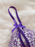Women Floral Underwear Set, Bra And Thong Sets, Women Clothing, Valentine's Day Gift
