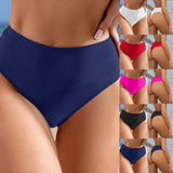 Bikini Bottoms For Women High Waist Swimsuit Sexy Swim Briefs Summer Beach Shorts For Swimwear Bathing Suit Bikini Beachwear