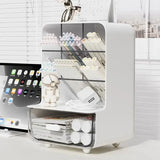 Slant plug pen holder office desk stationery desktop models organizer compartment storage capacity miscellaneous shelves