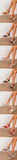 Leisure Comfy Walk Big Size 43 Summer Platform Espadrilles Sandals Women Ankle Strap Sandal 11.5cm Super High Heels Wedges Shoes