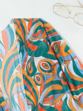 3 Pieces Sexy Print Bikini 2026 Women High Waist Swimsuit & Kimono Swimwear Female Lady Bathing Suit Swimming Summer Beachwear