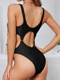 2026 Cut Out Ztvitality Swimsuit One Piece Solid Hollow Out Swimwear Women Bathers Bathing Swimming Swim Suit Female Beach Wear