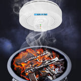 Digital Warning Alarm Sensor Sound Warning Battery Powered Portable CO Detector with LED Indicator CO Sensor for Home Warehouse