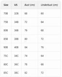 Butterfly lace Backless Style sexy bras Fashion Comfortable women's bra Front closure push-up bra