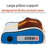 Neck Massager Shiatsu Neck Massager with Heat Electric Back Massager for Shoulder Back Leg Deep Tissue Kneading Massage Pillow
