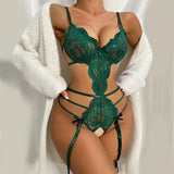 Women Crotchless Sexy Bodysuit Lingerie Babydoll Dress Porn Role Play Body Underwear See Through Erotic Costumes Exotic Sex Set