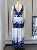 New Swimsuit High-End Design 2Pcs Floral Print Ruffle Slimming Holiday Sexy Hot Spring One Piece Swimsuit for Women