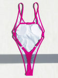 Sexy Backless Extreme String Mini Micro Thong Women Swimwear One Piece Swimsuit Female Monokini High Leg Cut Bathing Suit Swim