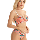 Toucheart Women's Traceless Bra Set Steel Rings Breathable Underwear with Gathered Design To Prevent Exposure Comfortable Fit
