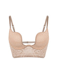 stylish mesh breathable softsteel ring bra thin design with backless multiple wearing styles comfortable Lingerie underwear