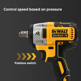 Dewalt DCF880 Cordless Electric Brushless Wrench Impact LED Light 3250RPM 205N.m Wireless Power Tool for Home Improveme