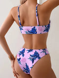 Sexy High Waist Bikini 2026 Women Halter Swimwear Female Swimsuit Solid Bathers Swimming Bathing Swim Suit Summer Beachwear