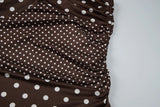 FDYOUI Y2K Polka Dot Tank Tops Streetwear Women Sexy Halter Neck Sleeveless T-shirt Brown Camisoles 2026 Summer Backless Corset