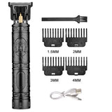 Professional Hair Cutting Machine Vintage T9 Hair Clipper Cutting Machine For Men Shaver Trimmer Rechargeable Carving Mark Razor