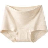 Women's Seamless Underwear, Plus Size Medium Waist Briefs, Breathable and Comfortable Cotton Crotch Panties