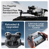 Lenovo GT50 Drone 8K EIS GPS Foldable Quadcopter 4.3'' Screen Remote Control Lightweight Beginner Pro+ Drone for Adults Travel X