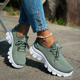 Orange Breathable Knitted Sneakers Women Comfort Slip On Mesh Sport Shoes Woman Plus Size 43 Thick Bottom Vulcanized Shoes Mujer