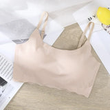 Seamless Bras For Women Wireless Bralette Comfort Daily Wear Underwear No Show Lingerie Soft Support Cami Bra Size M-XXL