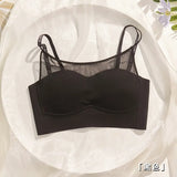 French Style Seamless Bra Wireless Comfort Support Drooping Breasts Shaping Underwear No Underwire Everyday Bra S-XL 32-38 AB