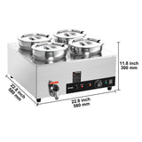 SucceBuy Electric Soup Warmer Stainless Steel Commercial Kitchens