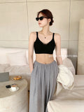 Wireless Support Bra Small Breasts, European Style Push Up Bralette, No Underwire No Padding Anti-Sagging Comfort, Autumn Winter