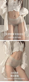 Ultra-thin ice silk seamless underwear for women, ultra-thin cool breathable mask underwear briefs