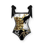 2026 High Quality Double-sided Printed Push Up Women Bikini Set Printed Strappy Bandage Swimwear Brazilian Biquini Bathing Suit