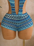 Bohemia Pink Knitted Striped Swimwear 2026 Women Metal Circle Patchwork Hollow Backless Beach Bathing Suit One Piece Swimsuit