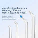 Electric portable toothbrush with water toothbrush for cleaning teeth, household water floss toothbrush for cleaning teeth