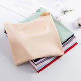 Women Bottoming Vest Sleeveless Ice Silk Seamless Stretchy Round Neck Dry Dry Cooling Camisole Summer Office Vacation Basic Top