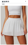 Golf Tennis Skirts with Pocket Women Gym Running Pleated Skorts Outdoor Sports Fitness Slim Shorts High Waist Yoga Golf Skirt