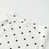 Women Halter Tank Tops Dots Print Asymmetric Hem Vest 2026 Summer Fashion Sleeveless Elegant Retro Blouses Streetwear