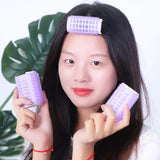 Plastic Hair Rollers Self Adhesive Manual Hair Curler No Heat Hair Rollers Long-lasting Fluffy Styling Hair Styling Tool