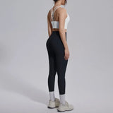 Women's Yoga Set Sports Fitness Running Beautiful Back Slim Fit Bra Hip-lifting High Waist Pants Workout Training Gym Suits