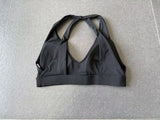 Sports Bra Gathered Neck Hanging Style Backless Tight Yoga Bra Women's Top Fitness Outdoorsports Pilates Training Gym Workout
