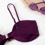 High Waist Bikini Women's Swimsuit Two-piece Bathing Suits Bandeau Woman Swimwear Trend Bikinis Sets Brazilian Beach Wear