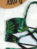 2026 Halter 3 Pieces Bikinis Bandage Swimsuit & Beach Dress Sexy Swimwear Women Bathers Swimming Bathing Suit Beachwear Summer
