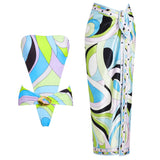 2026 Cut Out One Piece Swimsuit with Skirt Women Hollowen Swimwear Monokini Patchwork Bodysuit Bathing Suit Beach Wear