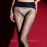 Shiny Aurora Ultra-thin Pantyhose Silky Sexy Pantyhose Smooth Transparent For Woman Charming Pure Desire Pantyhose Casual HW78
