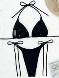 Shiny Sparkling Sequins Diamond Bikini Women Swimsuit Female Thong Swimwear Two Pieces Bikini Set Mini Micro Bathing Suit Swim