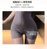 Sexy Schoolgirl Two-way Zipper Open Chest Crotch Bodysuits Deep V Suspenders Sleeveless Bodysuits Charming Thin Casual Hot 15T6