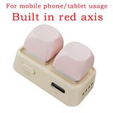 New Keypad Dual Button E-book Page Turner For Tablet Mobile Phone Blue Tooth Remote Control Swipe Short Videos For Android/IOS