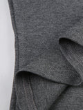 Women's Summer Casual Slim Fit Basic Tops Short Sleeve Round Neck Solid Color Button Up T-shirts