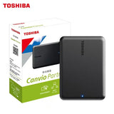 For Toshiba A5 Series Small Black Portable Hard Drive, High-Speed Gen1, 500GB/1TB/2TB/4TB, Compatible With Mac for Data Storage