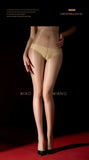 Sexy Silk Horse Oil Stockings Thin Anti-Snag Glossy Pearl Pantyhose Solid Color Transparent Mesh Nightclub Wear Pantyhose 0RG0